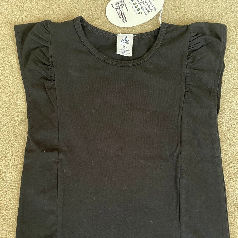 Peekaboo Beans black top ruffle NWT size 5
